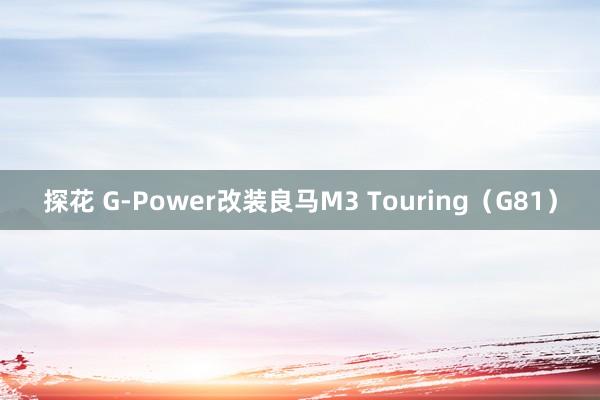 探花 G-Power改装良马M3 Touring（G81）