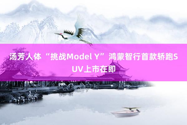 汤芳人体 “挑战Model Y” 鸿蒙智行首款轿跑SUV上市在即